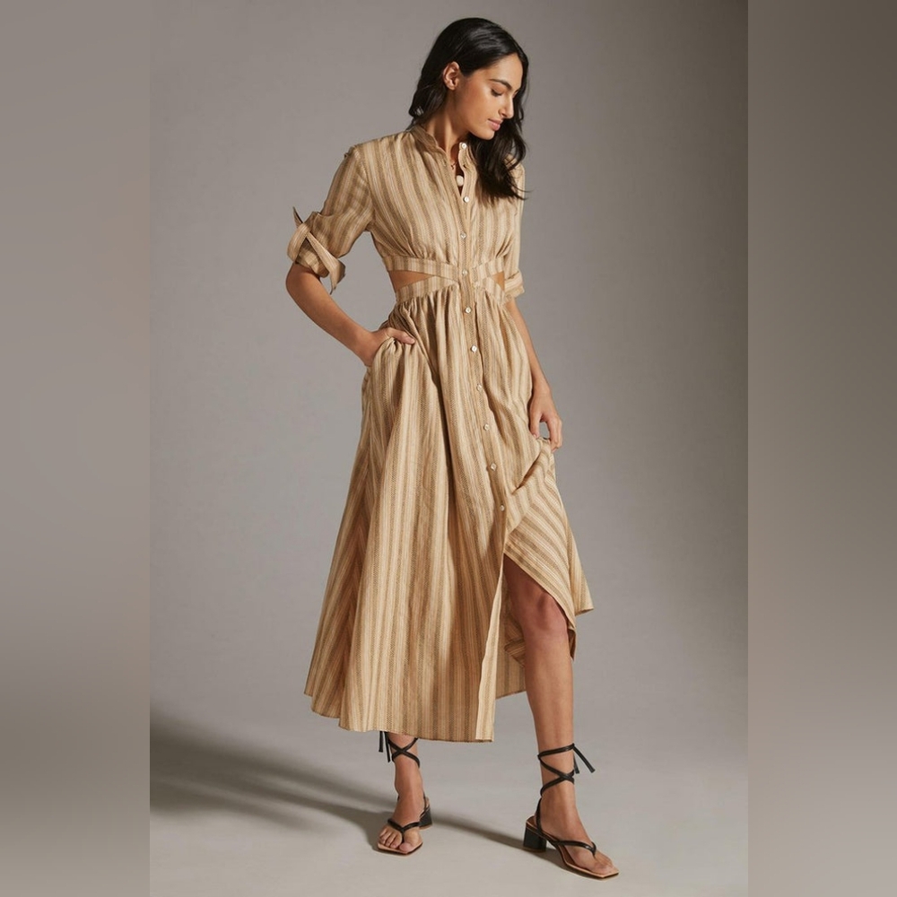 Anthropologie Significant Other cutout dress size 12 - Picture 1 of 16